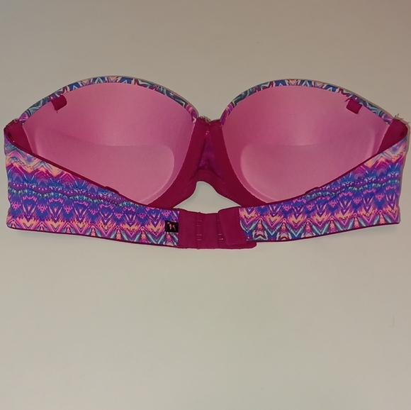 EUC - PINK by Victoria's Secret Strapless Bra Size 32 B - Picture 5 of 11